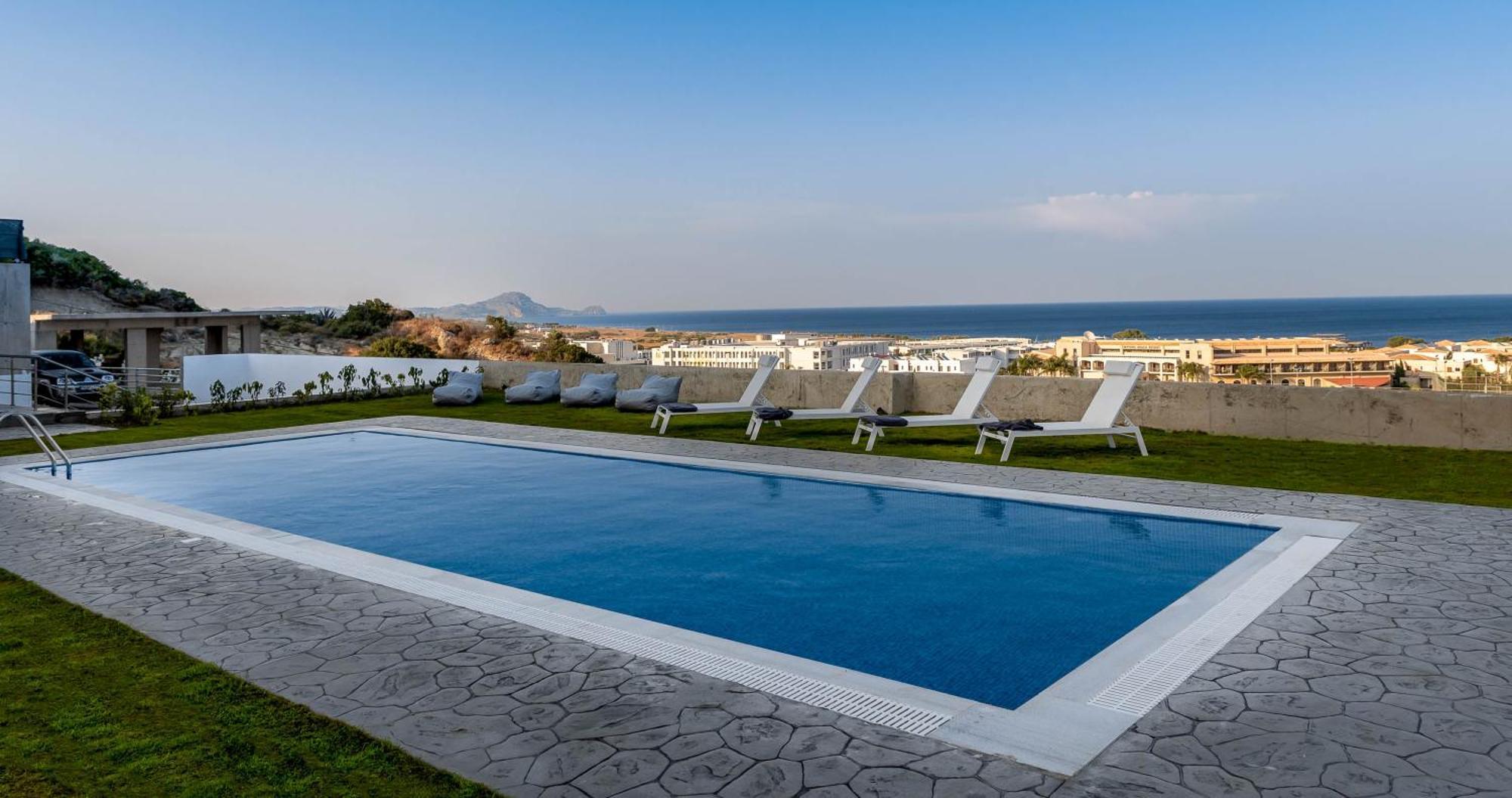 Hill & Sea View Villas Kolymbia Exterior foto