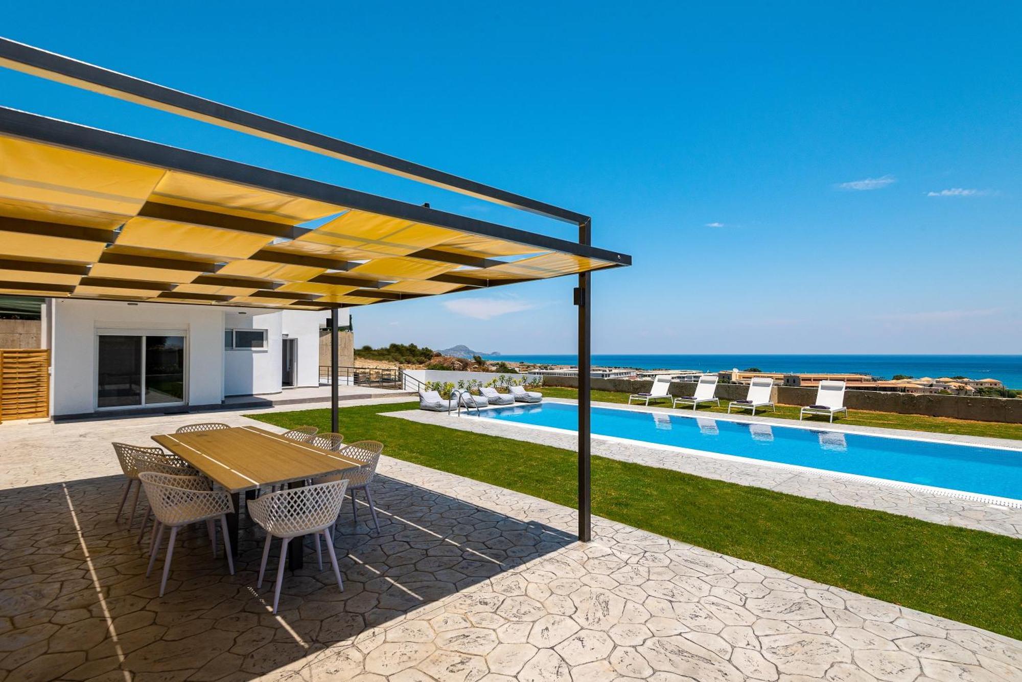 Hill & Sea View Villas Kolymbia Exterior foto